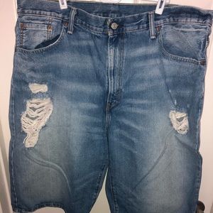 Levi Strauss & Co. Men’s Shorts with holes